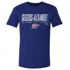 Футболка Oklahoma City Thunder Shai Gilgeous-Alexander 500 Level Blue Elite