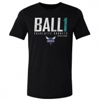 Charlotte Hornets LaMelo Ball 500 Level Black Elite T-Shirt