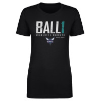 Женская футболка Charlotte Hornets LaMelo Ball 500 Level Black Elite