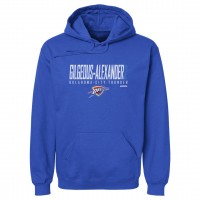 Толстовка Oklahoma City Thunder Shai Gilgeous-Alexander 500 Level Blue Elite