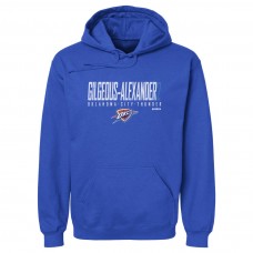 Толстовка Oklahoma City Thunder Shai Gilgeous-Alexander 500 Level Blue Elite