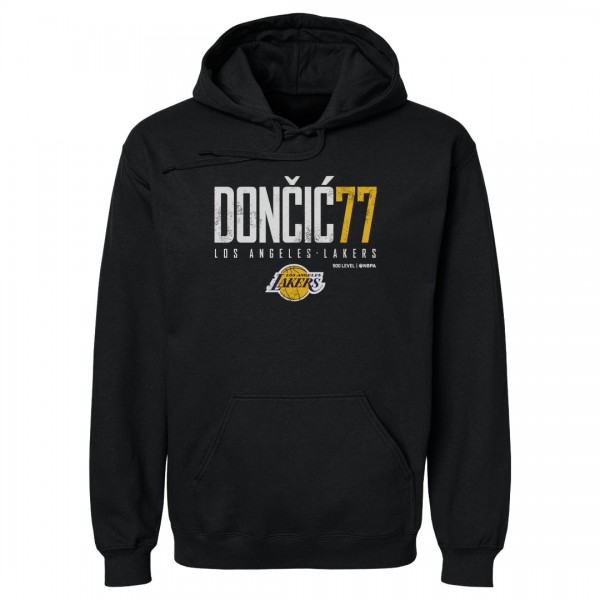 Толстовка Los Angeles Lakers Luka Dončić 500 Level Black Elite