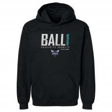 Charlotte Hornets LaMelo Ball 500 Level Black Elite Pullover Hoodie