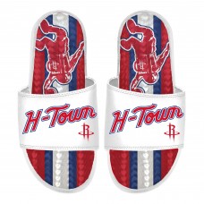 Houston Rockets ISlide Unisex 2025/26 City Edition Gel Slide Sandals - White