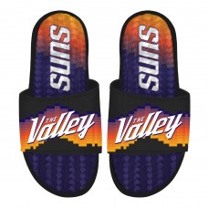 Phoenix Suns ISlide Unisex 2025/26 City Edition Gel Slide Sandals - Black
