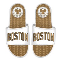 Шлепки Boston Celtics ISlide Unisex 2025/26 City Edition Gel - White