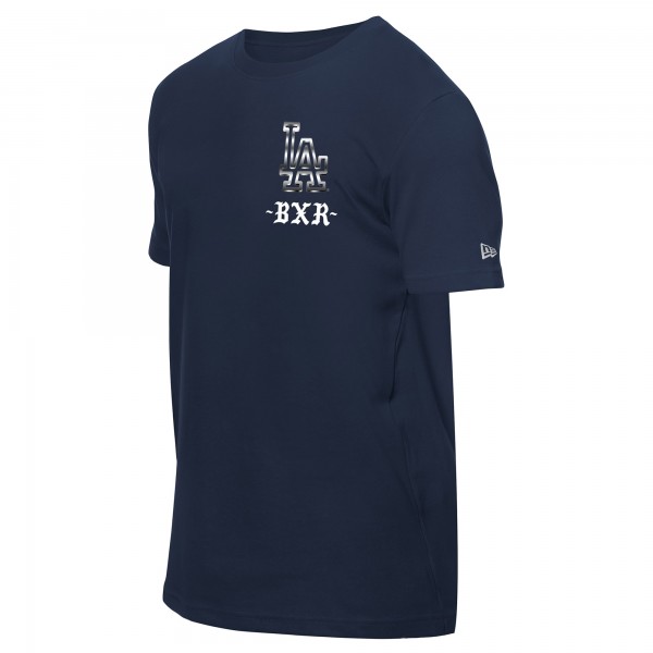 Los Angeles Dodgers New Era Navy Born x Raised Car Graphic T-Shirt