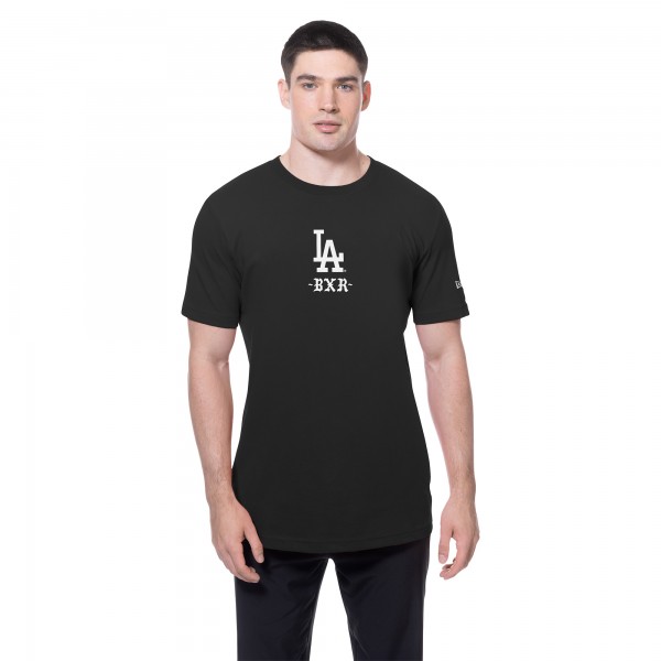 Los Angeles Dodgers New Era Black Born x Raised Graphic T-Shirt