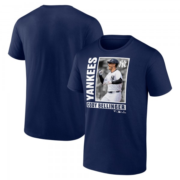 New York Yankees Cody Bellinger Navy Player Hot Streak T-Shirt