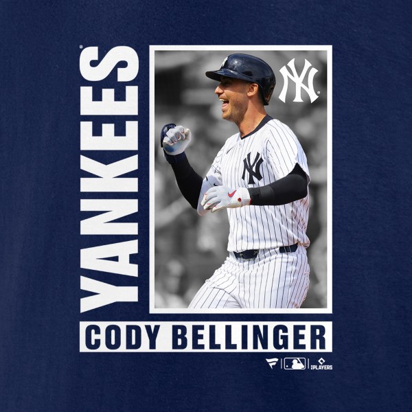 New York Yankees Cody Bellinger Navy Player Hot Streak T-Shirt