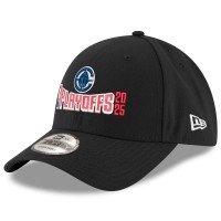 Бейсболка LA Clippers New Era Black 2025 NBA Playoffs 9FORTY