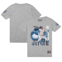 New York Yankees Derek Jeter Heather Gray 2000 Subway Series MVP T-Shirt