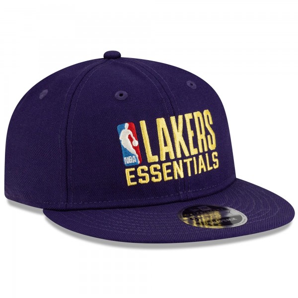 Бейсболка Unisex Los Angeles Lakers Fear of God Purple Essentials 9FIFTY Snapback