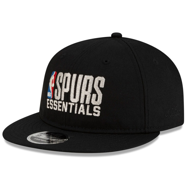 Бейсболка Unisex San Antonio Spurs Fear of God Black Essentials 9FIFTY