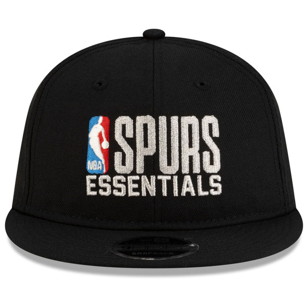 Бейсболка Unisex San Antonio Spurs Fear of God Black Essentials 9FIFTY
