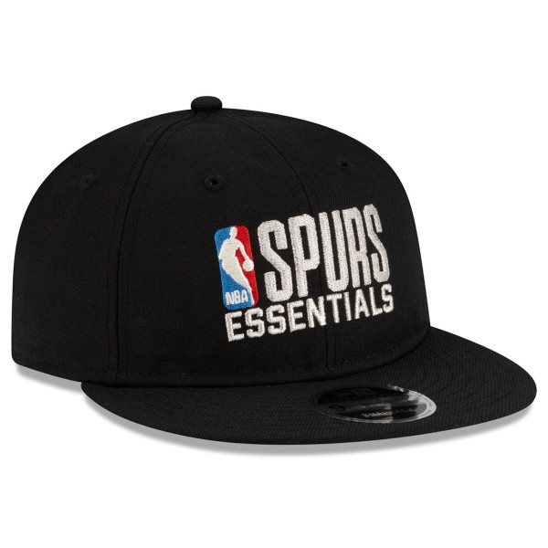 Бейсболка Unisex San Antonio Spurs Fear of God Black Essentials 9FIFTY