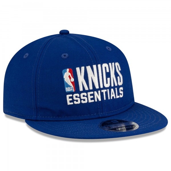 Бейсболка Unisex New York Knicks Fear of God Blue Essentials 9FIFTY Snapback