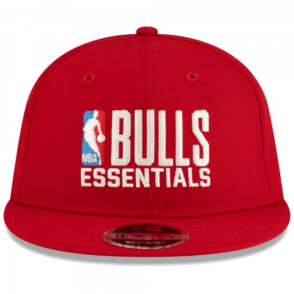 Бейсболка Unisex Chicago Bulls Fear of God Red Essentials 9FIFTY Snapback