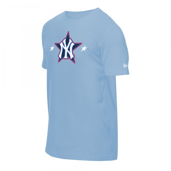 New York Yankees New Era Light Blue 2025 MLB All-Star Game Workout T-Shirt