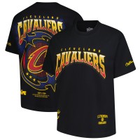 Cleveland Cavaliers Two Hype Black Drip & Dime Collection Premium T-Shirt
