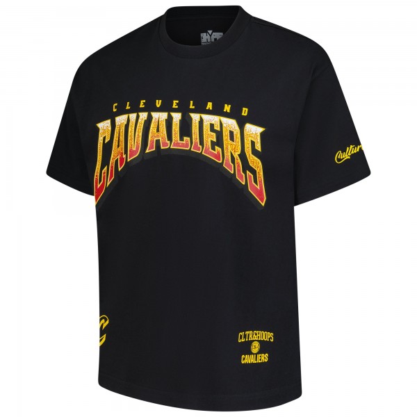 Cleveland Cavaliers Two Hype Black Drip & Dime Collection Premium T-Shirt