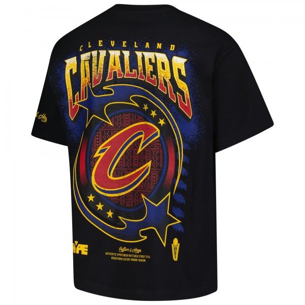 Cleveland Cavaliers Two Hype Black Drip & Dime Collection Premium T-Shirt