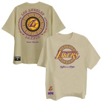 Футболка Los Angeles Lakers Two Hype Khaki Worldwide Collection Premium