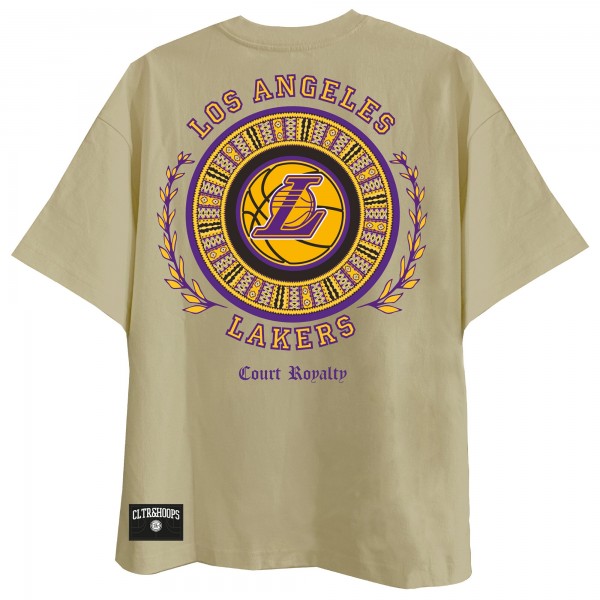 Футболка Los Angeles Lakers Two Hype Khaki Worldwide Collection Premium