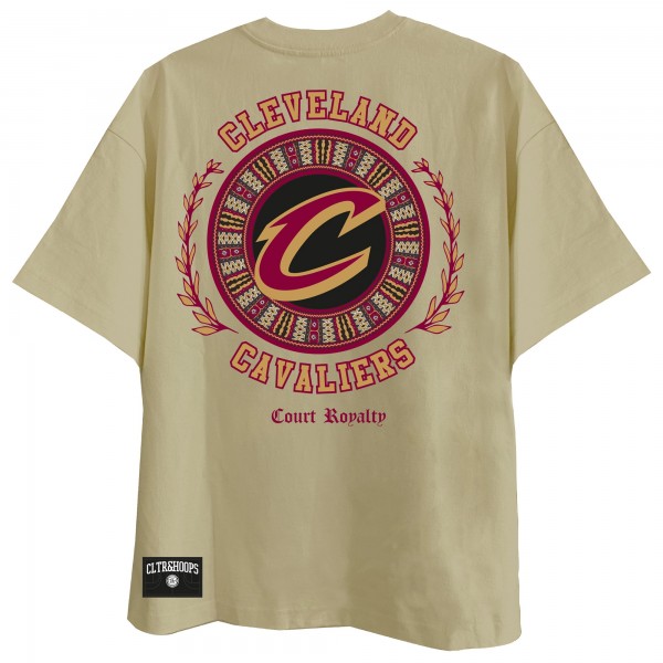 Cleveland Cavaliers Two Hype Khaki Worldwide Collection Premium T-Shirt