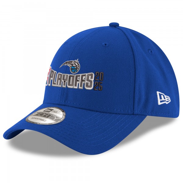 Бейсболка Orlando Magic New Era Blue 2025 NBA Playoffs 9FORTY