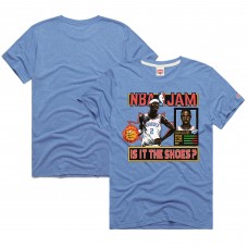 Футболка Unisex Oklahoma City Thunder Shai Gilgeous-Alexander Homage Light Blue NBA Jam Tri-Blend