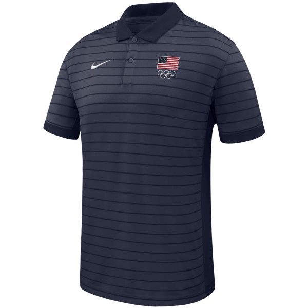 Поло Team USA Nike Team Victory Stripe - Navy