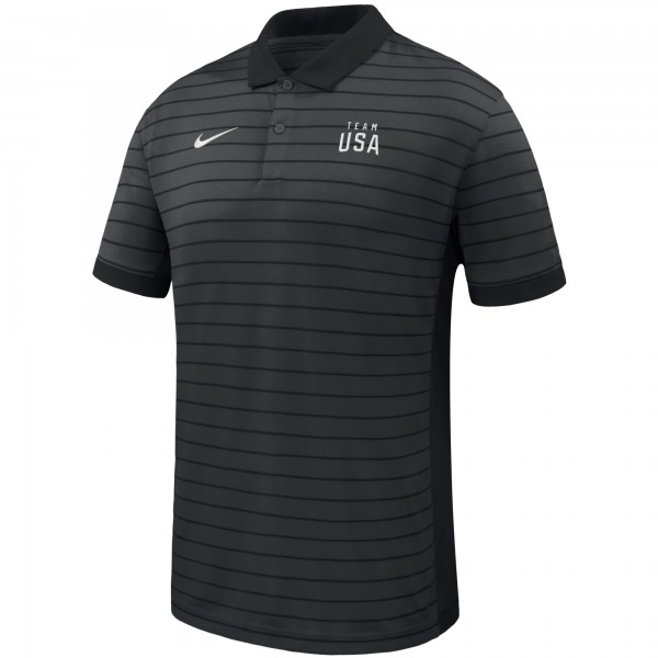 Поло Team USA Nike Team Victory Stripe - Black