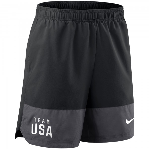 Team USA Nike Woven Performance Shorts - Black