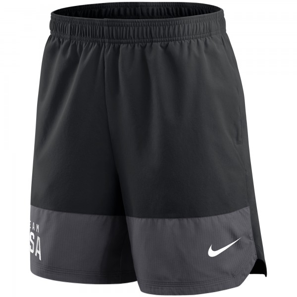 Team USA Nike Woven Performance Shorts - Black