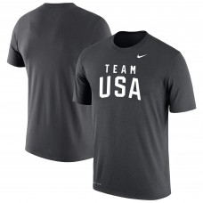 Футболка Team USA Nike Olympic Team Performance - Anthracite