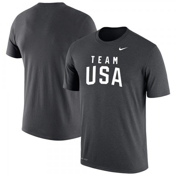 Футболка Team USA Nike Olympic Team Performance - Anthracite
