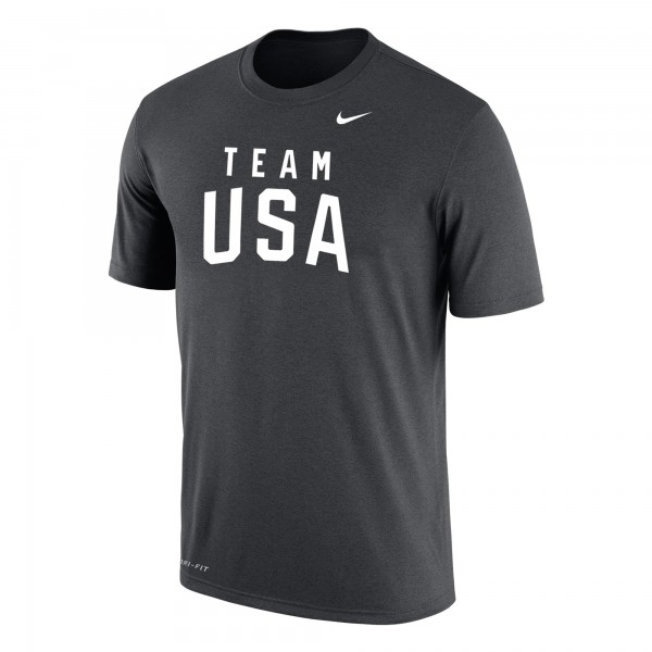 Футболка Team USA Nike Olympic Team Performance - Anthracite