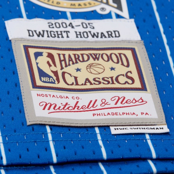 Джерси Orlando Magic Dwight Howard Blue 2004/05 Hardwood Classics Hall of Fame Swingman