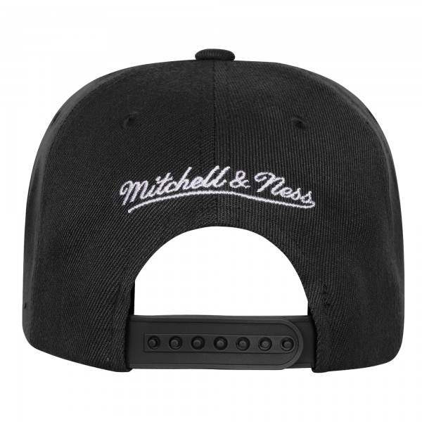 Подростковая Chicago Bulls Mitchell & Ness Black 20th Anniversary Duo Front Snapback Hat