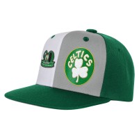 Подростковая Boston Celtics Mitchell & Ness Kelly Green Anniversary Duo Front Snapback Hat