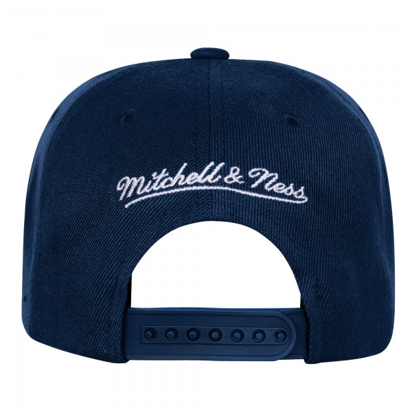 Подростковая Golden State Warriors Mitchell & Ness Navy 2000 All-Star Game Duo Front Snapback Hat