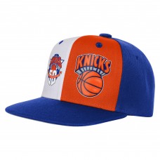 Подростковая New York Knicks Mitchell & Ness Blue 50th Anniversary Duo Front Snapback Hat