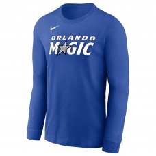 Футболка с длинным рукавом Unisex Orlando Magic Nike Royal Legend Performance