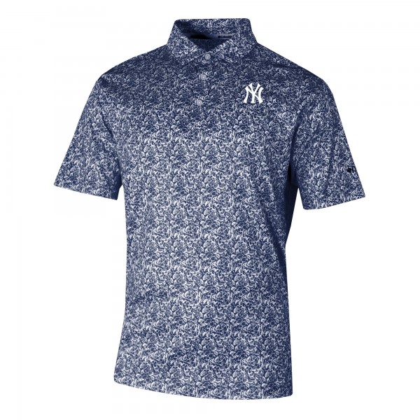 New York Yankees Columbia Navy Omni-Wick Westside Country Polo