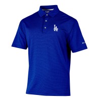 Поло Los Angeles Dodgers Columbia Royal Sand Tee