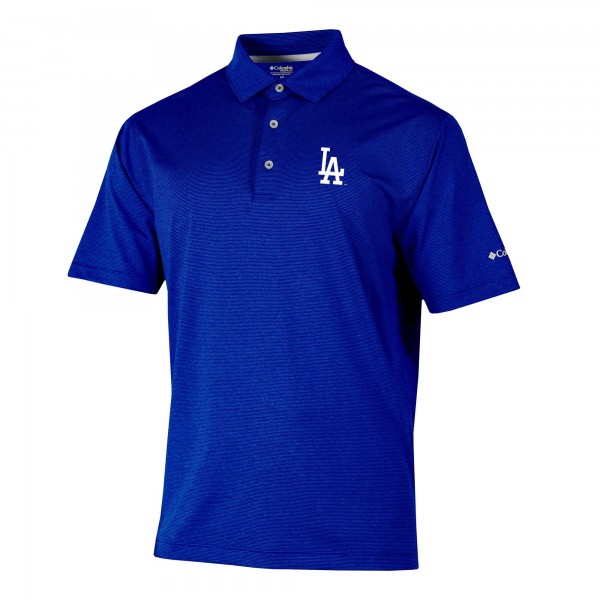 Los Angeles Dodgers Columbia Royal Sand Tee Polo