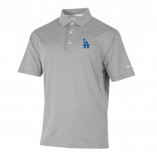 Los Angeles Dodgers Columbia Gray Sand Tee Polo