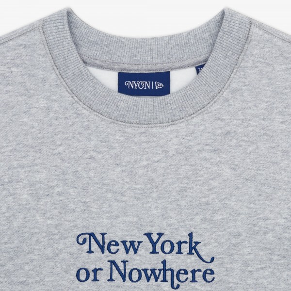 Кофта New York Yankees New York or Nowhere x New Era Heather Gray It Will Always Be
