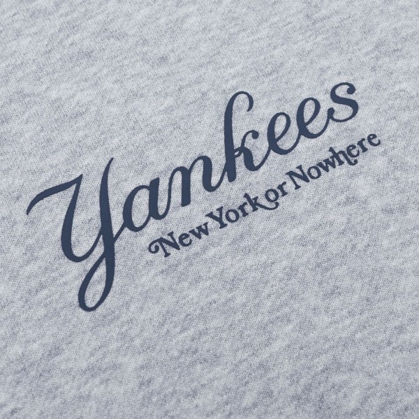Толстовка на молнии New York Yankees New York or Nowhere x New Era Heather Gray